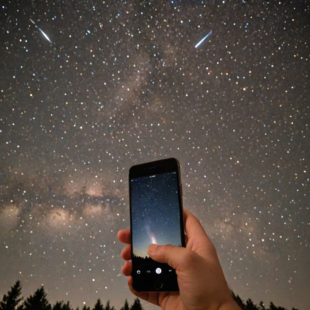 Jak zrobić zdjęcie gwiazd telefonem?