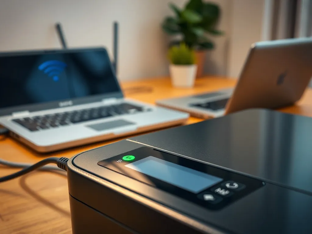 Drukarka w trybie offline - jak zmienić na online?