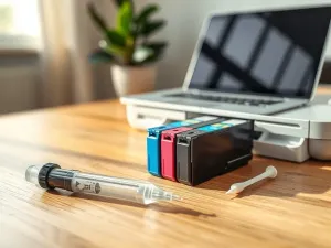 Zaschnięty tusz w drukarce HP – co zrobić?