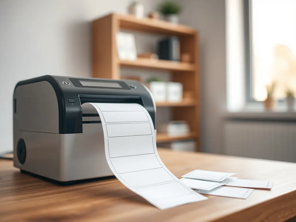 Jaka drukarka do etykiet samoprzylepnych?
