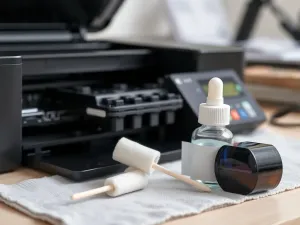 Jak włączyć czyszczenie głowicy w drukarce Epson L3150?